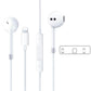 Lightning In-ear Headphones For IPhone14,13,12,11,7,8 Plus, XS, With Lightning Connector, IPhone Wired Earbuds, Built-in Remote Control To Control Music, Calls, And Volume