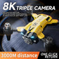 M5 Drone, High-definition Professional Aerial Photography, 8K Clear Picture Quality, Rotation Aerial Photography, Foldable 4-axis Aircraft, Strong Stability