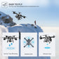 4DRC V14 Professional Drone 6K HD Dual Camera Wifi FPV Portable RC Quadcopter 2 BATTERY,Drones Suitable For Adults & Beginners.Logistics Is Randomly Sent By UPS,USPS,Self-pickup.
