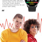 Smart Full Touch Multi-function Heart Rate Blood Pressure Monitoring Information Reminder Sports Bluetooth Watch