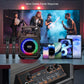 Karaoke Machine For Adults 6.5 In Portable Bluetooth Speaker With 2 Wireless Mic