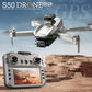 S50 PRO GPS Drone With 2 Batteries, 4.5-inch Large Screen Remote, Real-Time HD Camera, Obstacle Avoidance, Extended Flight Time