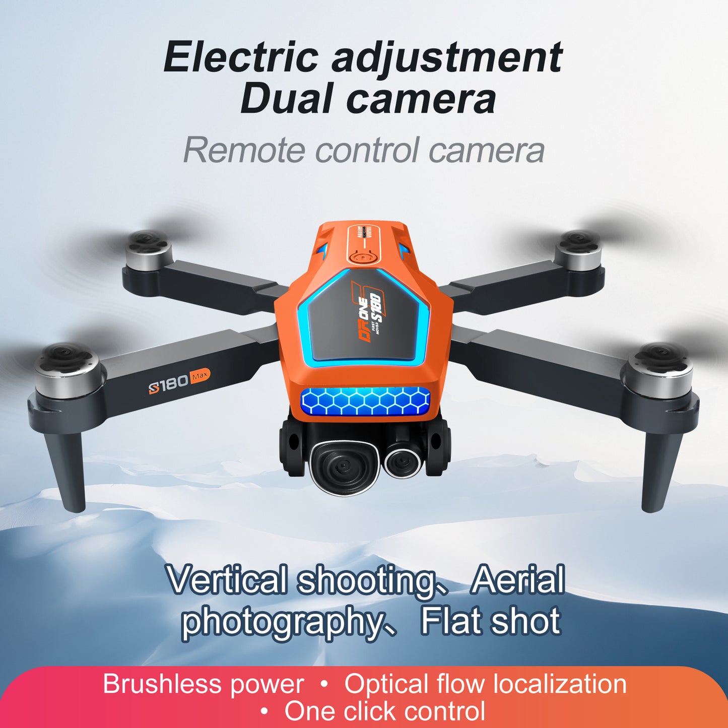 S180 Drone Brushless Power Intelligentobstacle Avoidance