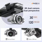 4DRC V14 Professional Drone 6K HD Dual Camera Wifi FPV Portable RC Quadcopter 2 BATTERY,Drones Suitable For Adults & Beginners.Logistics Is Randomly Sent By UPS,USPS,Self-pickup.
